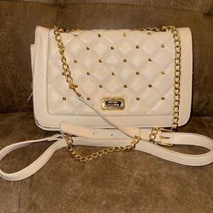 Badgley Mischka Stud Quilted Crossbody